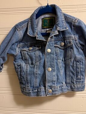 Vintage Baby Gap Denim Trucker Jacket 6-12M Y2K 2004 Classic Jean Jacket